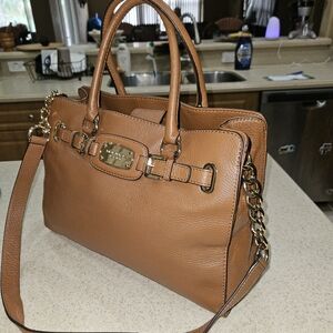 MICHAEL KORS Leather Handbag, Large Michael Kors Purse